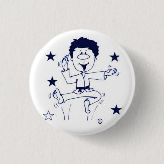 Firandepojkepinback knäppas knapp