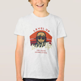 Firar 100 skoldagar: Roligt och unika T-Shirt