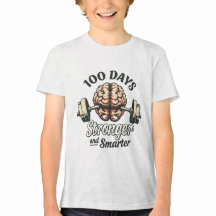 Firar 100 skoldagar: Roligt och unika T-Shirt