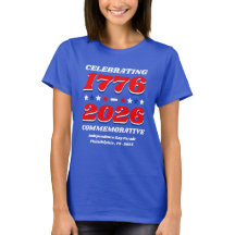 Firar 1776–2026 Minnes-T-shirt
