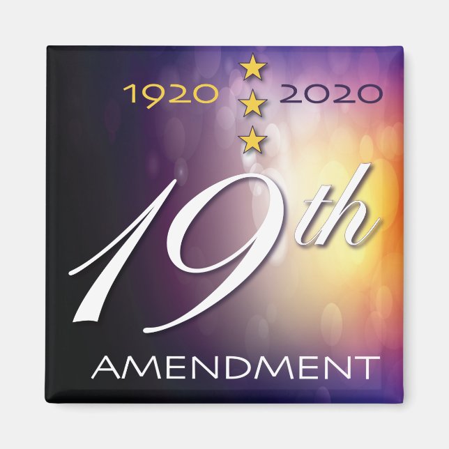 Firar 2020...19:e ändringen magnet (Framsidan)