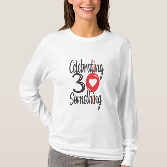 Firar 30 nåt T-Shirt (Framsida)