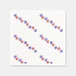 Firar 4:e juli pappersservett