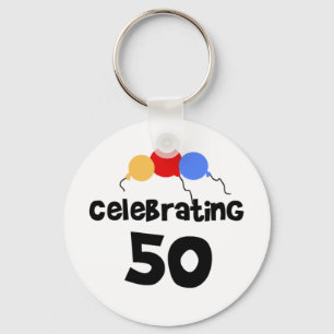 Firar 50 nyckelring