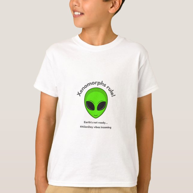 Firar Aliendagen 26 april T Shirt (Framsida)