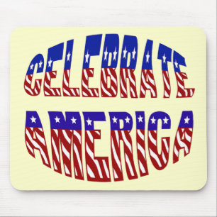 Firar America Flagga Font #1, användarnamn Musmatta