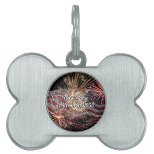 Firar America Pet Tag ID-bricka Husdjur
