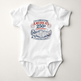 Firar Amerikas 250-årsdag Hilton Head T Shirt