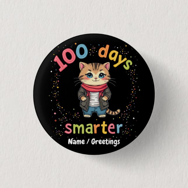 Firar Anpassadet "100 dagar smartare" Knapp (Framsida)