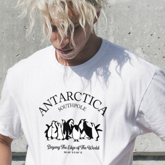 Firar Antarctica Flagga T-shirt (Skapare uppladdad)