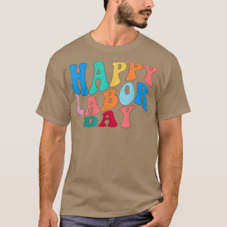 Firar arbetaren och medarbetaren i Lycklig på unio T Shirt
