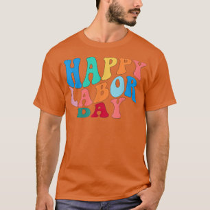 Firar arbetaren och medarbetaren i Lycklig på unio T Shirt