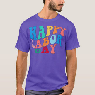 Firar arbetaren och medarbetaren i Lycklig på unio T Shirt