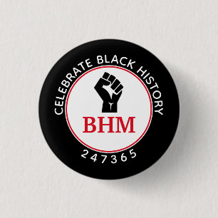 Firar Black History 247365 MONOGRAM Black Knapp