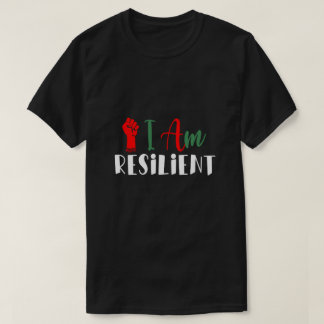 Firar Black History - Jag är Resilient Manar T Shirt