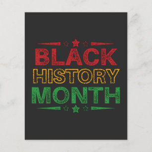 Firar Black History Month, Junttelfte Flygblad