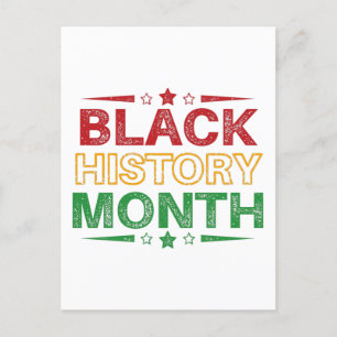 Firar Black History Month, Junttelfte Vykort