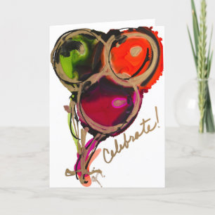 Firar Bubblor Lovitude Blank Note Card Tack Kort