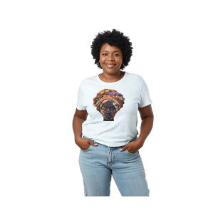 Firar den färgrika konsten att sydda Quilt T-shirt