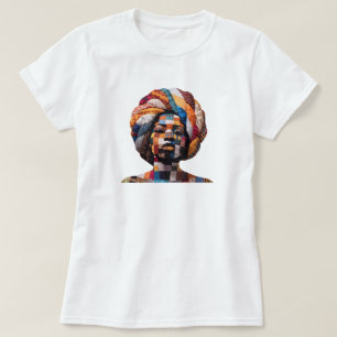 Firar den färgrika konsten att sydda Quilt-t-shirt T Shirt