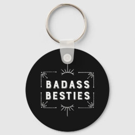 Firar dina bästa vänner - Flickor Gang Besties Nyckelring
