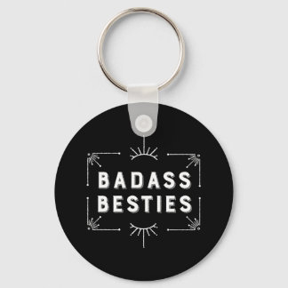 Firar dina bästa vänner - Flickor Gang Besties Nyckelring