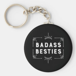 Firar dina bästa vänner - Flickor Gang Besties Nyckelring