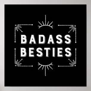 Firar dina bästa vänner - Flickor Gang Besties Poster