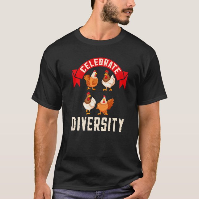 Firar Diversity Chicken Tee (Framsida)