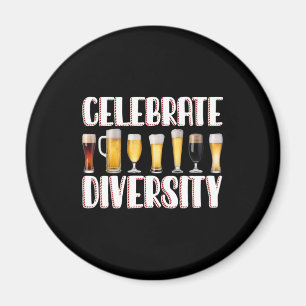 Firar Diversity Craft Beer Drinking Magnet