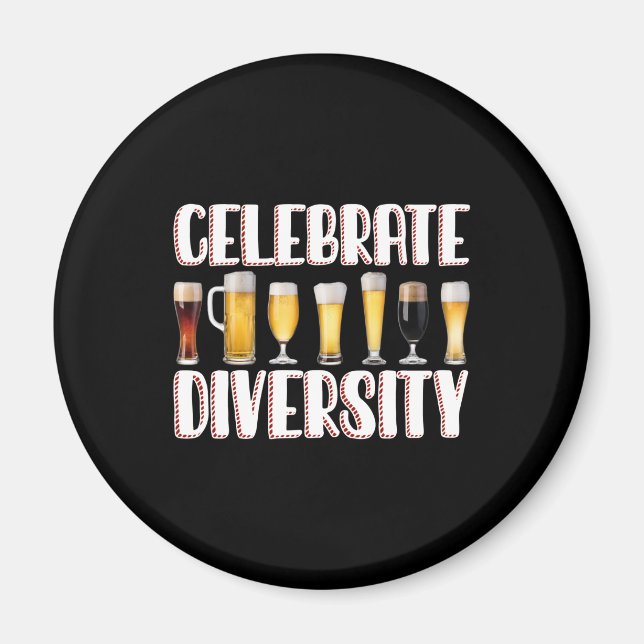 Firar Diversity Craft Beer Drinking Magnet (Framsidan)
