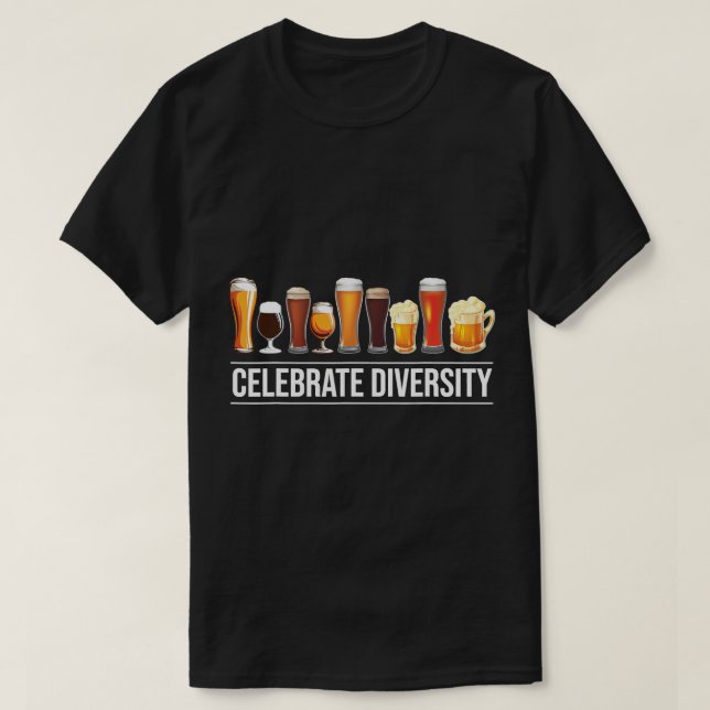 Firar Diversity Craft Beer T-Shirt (Design framsida)