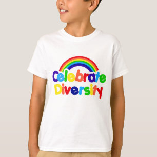 Firar Diversity Gay pride Rainbow Tee Shirt