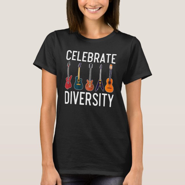 Firar Diversity Guitarist Collection T Shirt (Framsida)