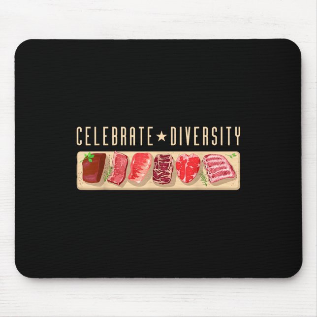 Firar Diversity Kött Eater Shirt _ Bbq Grill S Musmatta (Framsidan)