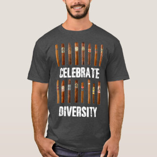 Firar Diversity Smoke Cigars Cigar Rökning Cigar T Shirt