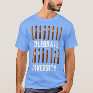 Firar Diversity Smoke Cigars Cigar Rökning Cigar T Shirt