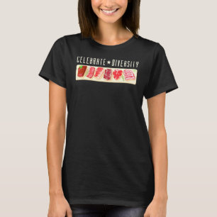 Firar Diversity Steak Meme Grill Apparel Kött T Shirt