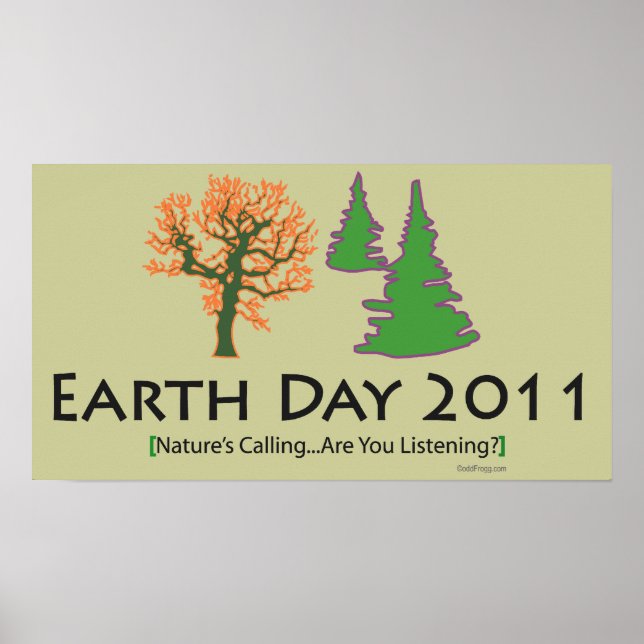 Firar Earth Day 2011 Poster (Framsidan)