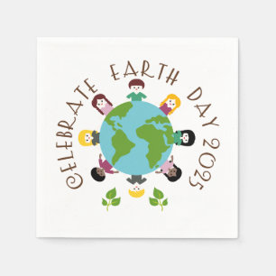 Firar Earth Day 2025 Pappersservett