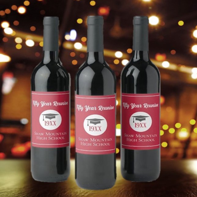 Firar! Etikett för återförening av vin (Skapare uppladdad)