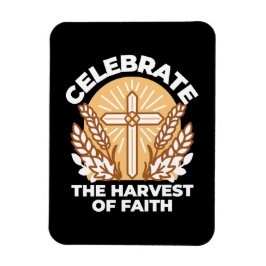 Firar Faith with Harvest - Inspirational Art Magnet