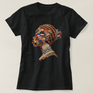 Firar Färgrika Svarta Kvinnor T-Shirt