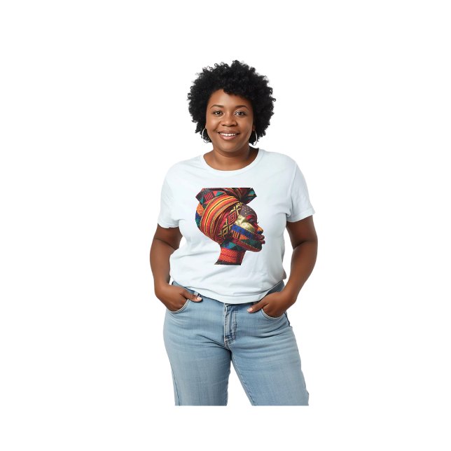 Firar Färgrika Svarta Kvinnor T-Shirt (Skapare uppladdad)