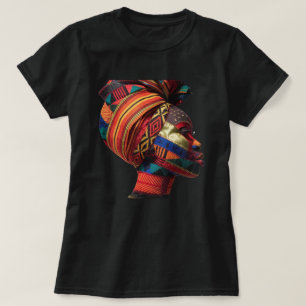 Firar Färgrika Svarta Kvinnor T-Shirt