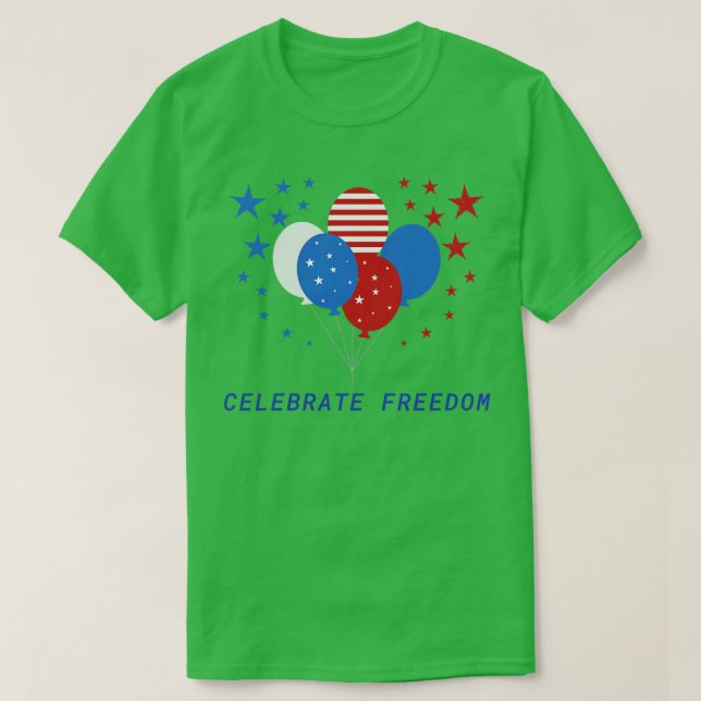 Firar frihet t shirt (Design framsida)
