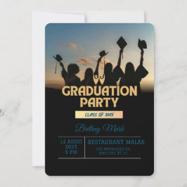 Firar Grad! Anpassningsbarnas Studentfest Inbjudningar