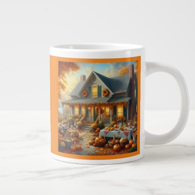 Firar höstens Bounty med Mysigt charm Jumbo Mugg (Höger)