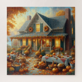 Firar höstens Bounty med Mysigt charm Pussel