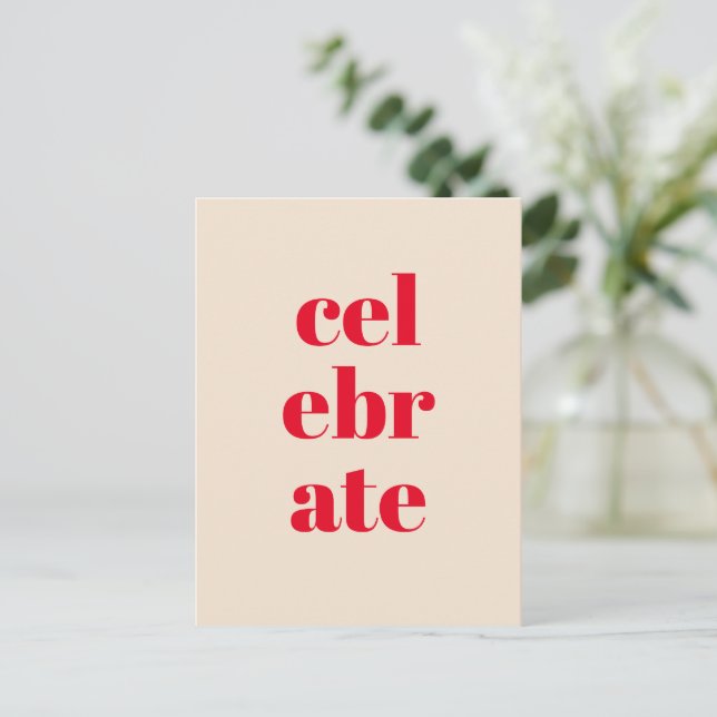 Firar julkort helg vykort (Stående Fram)